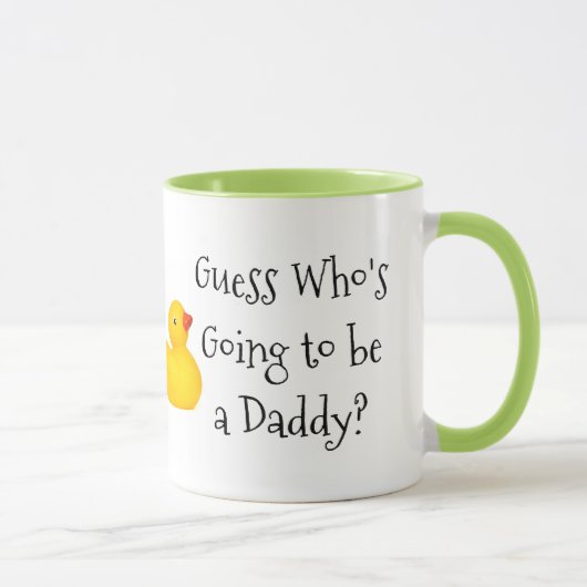 Raad eens wie papa wordt? koffie-Mok Mok (Rechts)