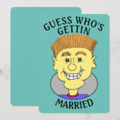 RAAD EENS WIE TROUWT -  KAART (Voorkant / Achterkant)