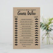 Raad eens wie vrijgezellenfeest engels spaans spel (Staand voorkant)