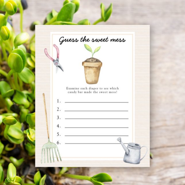 Raad het Sweet Mess spel - Kleine spruit (Creator heeft geüpload)