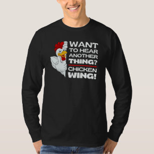 Raad Kippenvleugel Kippen Grappen Memes Kippen W T-shirt