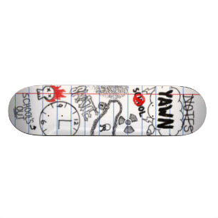 Raad van bestuur op school skateboard