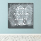 Raad van Chalk Canvas Afdruk (Insitu (Houten vloer))