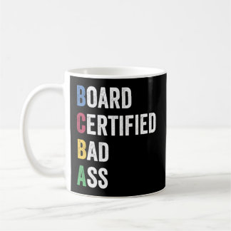 Raad van Gecertificeerde Badass voor BCBA en gedra Koffiemok