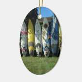 Raad van Surf Keramisch Ornament (Links)