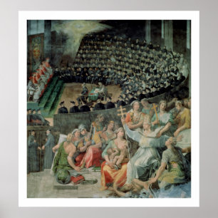 Raad van Trent, 1588-89 (fresco) Poster