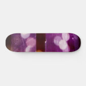 Raad voor het Abstract Schaats van Paars Bokeh Skateboard (Horizontaal)