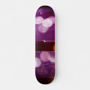 Raad voor het Abstract Schaats van Paars Bokeh Skateboard