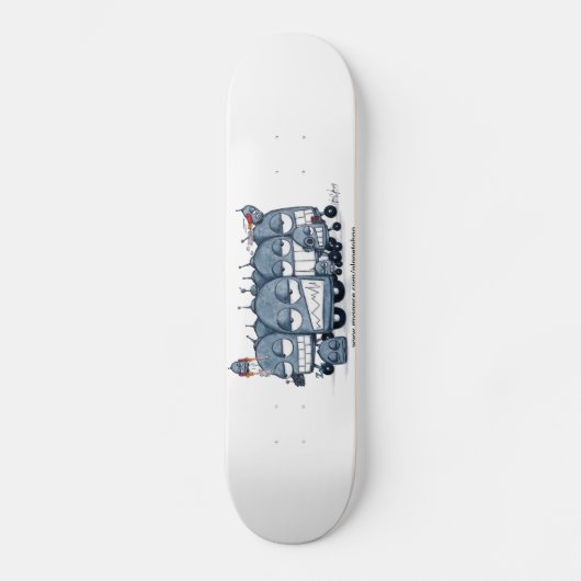 Raad voor robot skateboard (Voorkant)