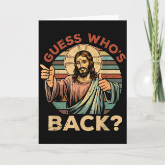 Raad Wie Er Terug Is_ Christelijke Jezus Bijbelver Kaart