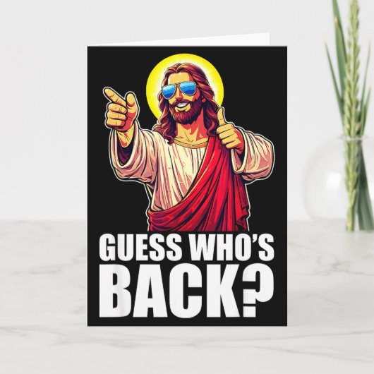 Raad Wie Er Weer Is_ Christelijke Jezus Singles Ge Kaart (Voorkant)