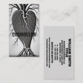Raadgever Hart Boom met Roots Visitekaartje (Voorkant / Achterkant)