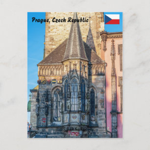 Raadhuis kapel op het Oude Stad Plein - Praag Briefkaart
