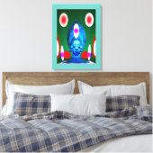 Raadpleeg de Oracle Canvas Afdruk (Insitu (Slaapkamer))