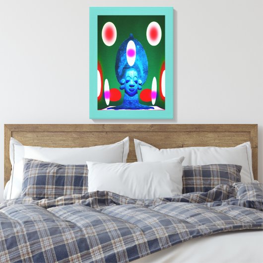 Raadpleeg de Oracle Canvas Afdruk (Insitu (Slaapkamer))