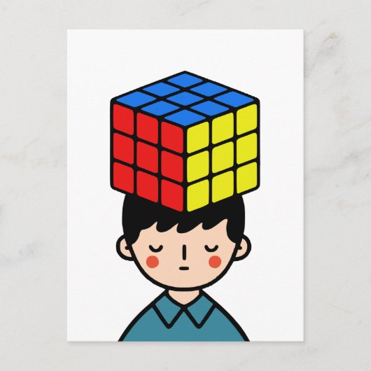 raadsel feestdagenkaart (Voorkant)