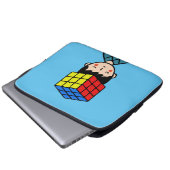 raadsel laptop sleeve (Voorkant onderkant)