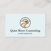 Raadsman Winding River Horizon Logo Visitekaartje (Voorkant)