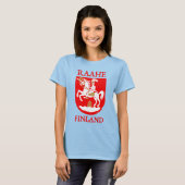 Raahe (Brahestad), Finland (Suomi) T-shirt (Voorkant volledig)