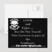 Raak briefkaart niet aan (Voorkant / Achterkant)