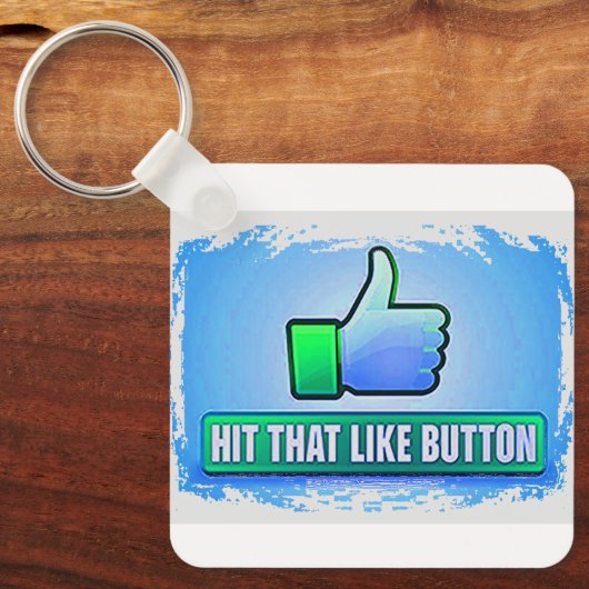 Raak dat aan als Button Sleutelhanger (Voorkant)