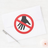 Raak de Sticker niet aan (Envelop)