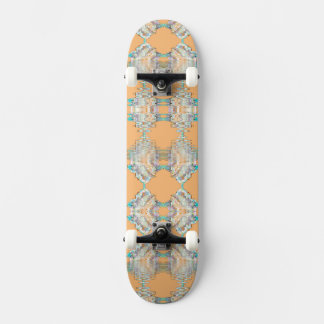 Raak gespiegelde skateboard van wateren