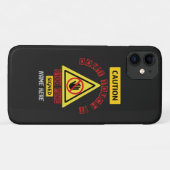 Raak het iPhone / iPad hoesje niet aan (Achterkant (horizontaal))