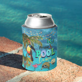 Raak het zwembad om te blijven Cool Verjaardag Gep Blikjeskoeler