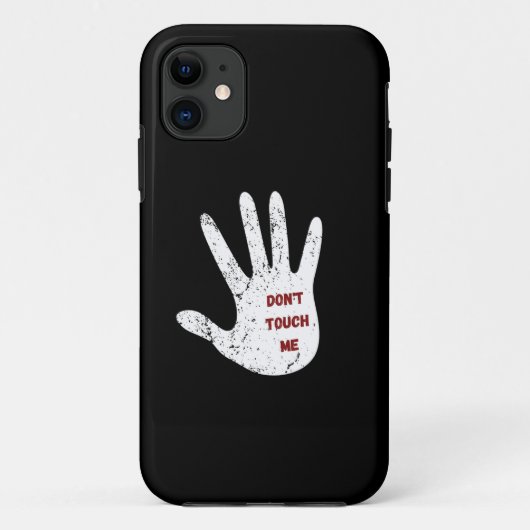 Raak me niet aan Case-Mate iPhone case (Achterkant)