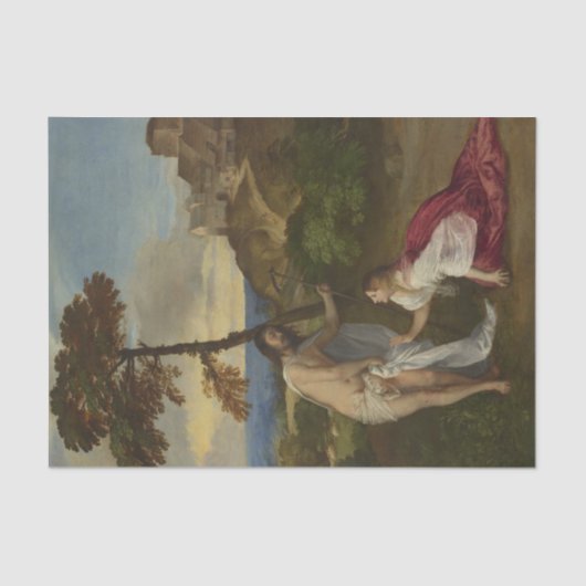 Raak me niet aan (door Titiaan) Tissuepapier (Voorkant)