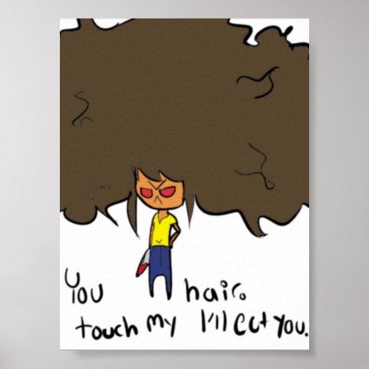 Raak me niet aan poster (Voorkant)