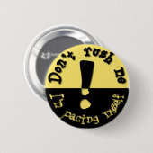 Raak me niet aan. ronde button 5,7 cm (Voorkant /achterkant)