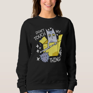 Raak mijn denkt boze kat niet aan Kat Trui