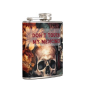 Raak mijn geneesmiddel niet aan heupfles (Rechts)