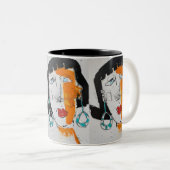 Raak mijn haar niet aan 11oz Mok (Voorkant rechts)