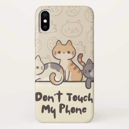 Raak mijn indrukwekkende iPhone-offerte niet aan. Case-Mate iPhone Case (Achterkant)