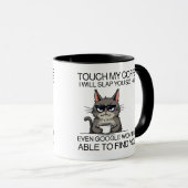 Raak mijn koffie aan en ik sla je mok (Voorkant rechts)