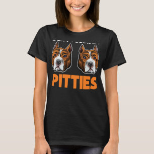 Raak mijn Pitties Grappige Pitbull Dog Bully Bree T-shirt