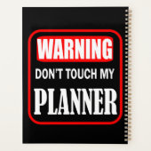 Raak mijn planner niet aan (Achterkant)