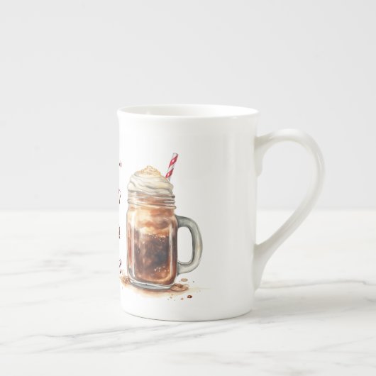Raak mijn Root Beer Float Bone China Mok niet aan (Rechts)