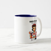 Raak mijn sarcastische Mok aan (Voorkant rechts)