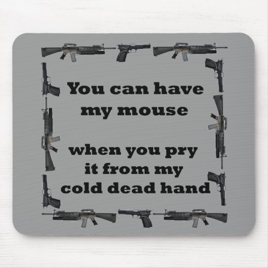 Raak niet aan muismat (Voorkant)