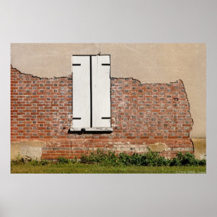 Raam - Burlington, NJ - vervallen Poster