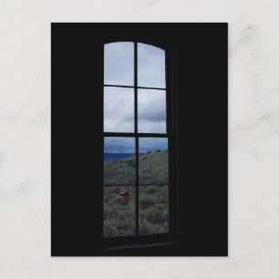 raam zicht briefkaart