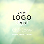 Raamfolie voor cafés raamsticker (Vel 3)