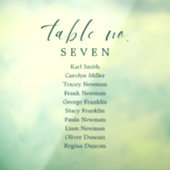 Raamklemmen Elegante bruiloft Zitting Teken Raamsticker (Vel 3)