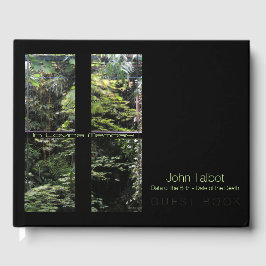 Raamkruis op Natuur Garden Memorial Guest Book Gastenboek