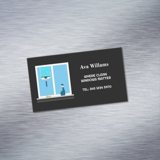 ✨Raamreiniging Magnetisch Visitekaartje (Voorbeeld)