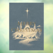 Raamsticker Kerstmis  (Vel 3)